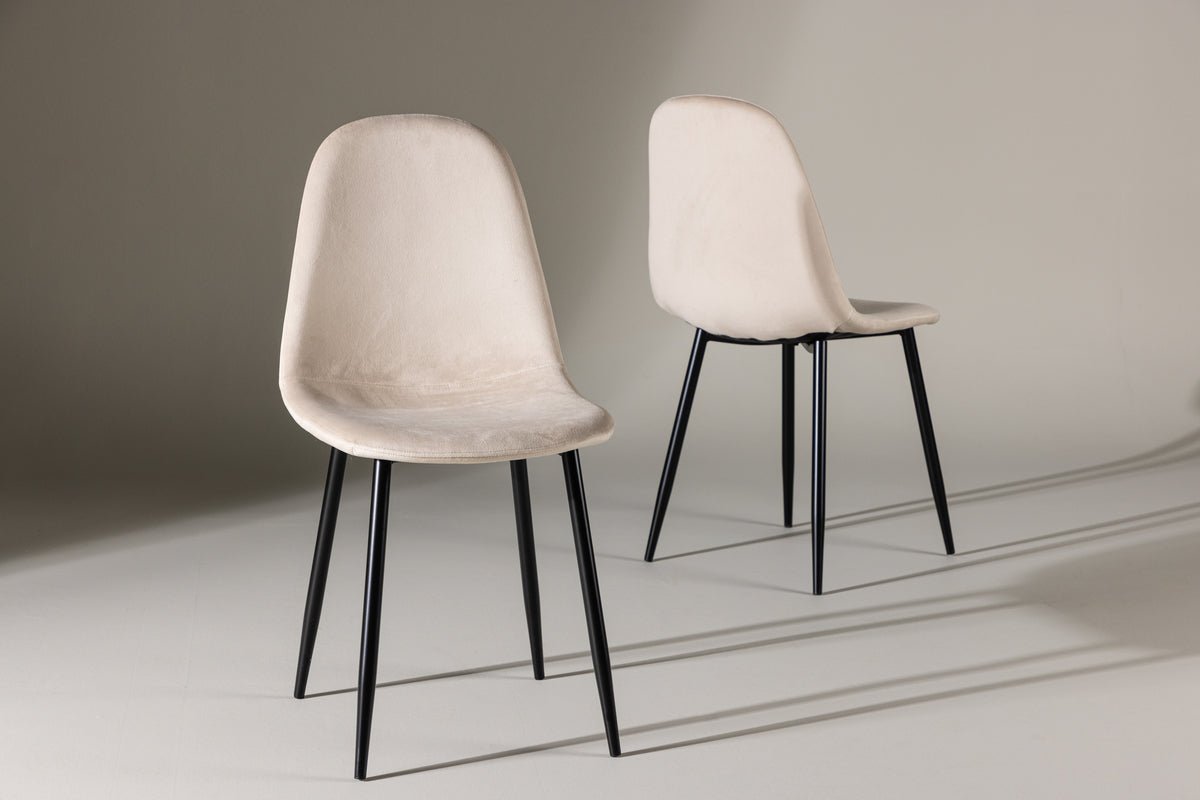 2-delige set - stoel Andrew in 6 kleuren