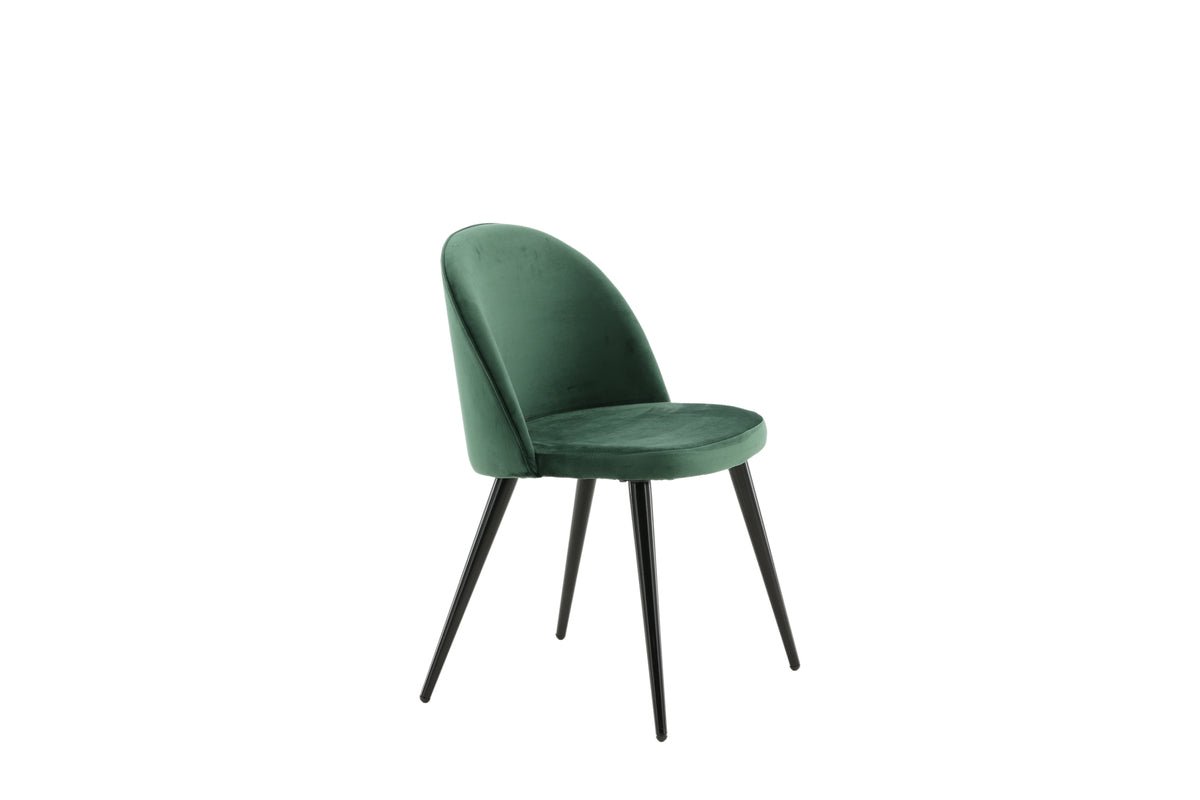 Ensemble de 2 - Chaise Brothers en Noir ou Vert