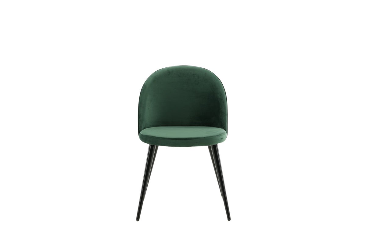 Ensemble de 2 - Chaise Brothers en Noir ou Vert