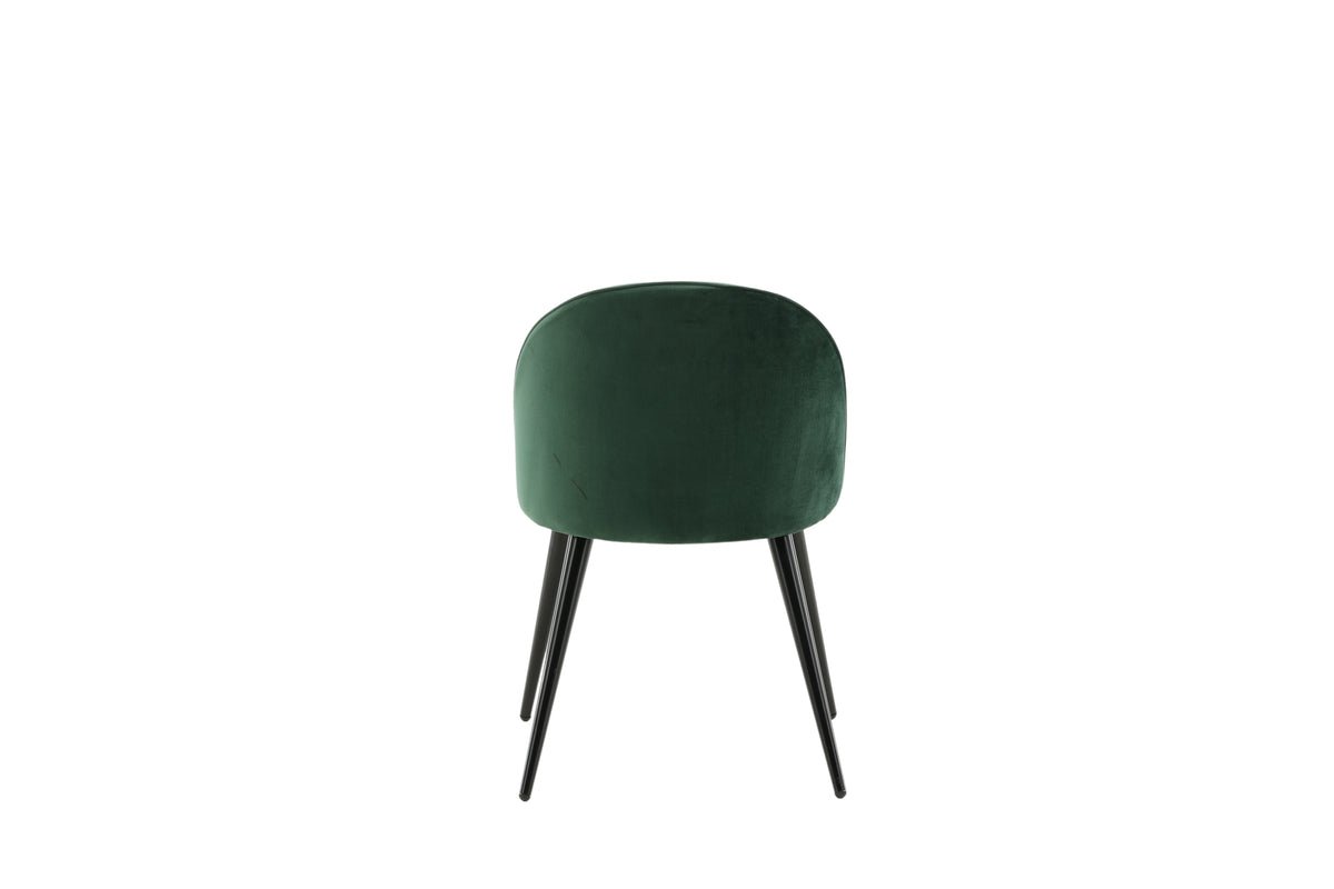 Ensemble de 2 - Chaise Brothers en Noir ou Vert