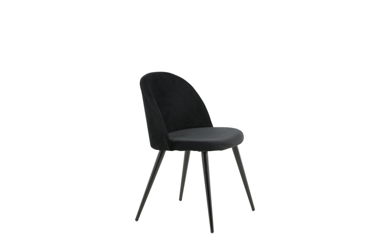 Ensemble de 2 - Chaise Brothers en Noir ou Vert