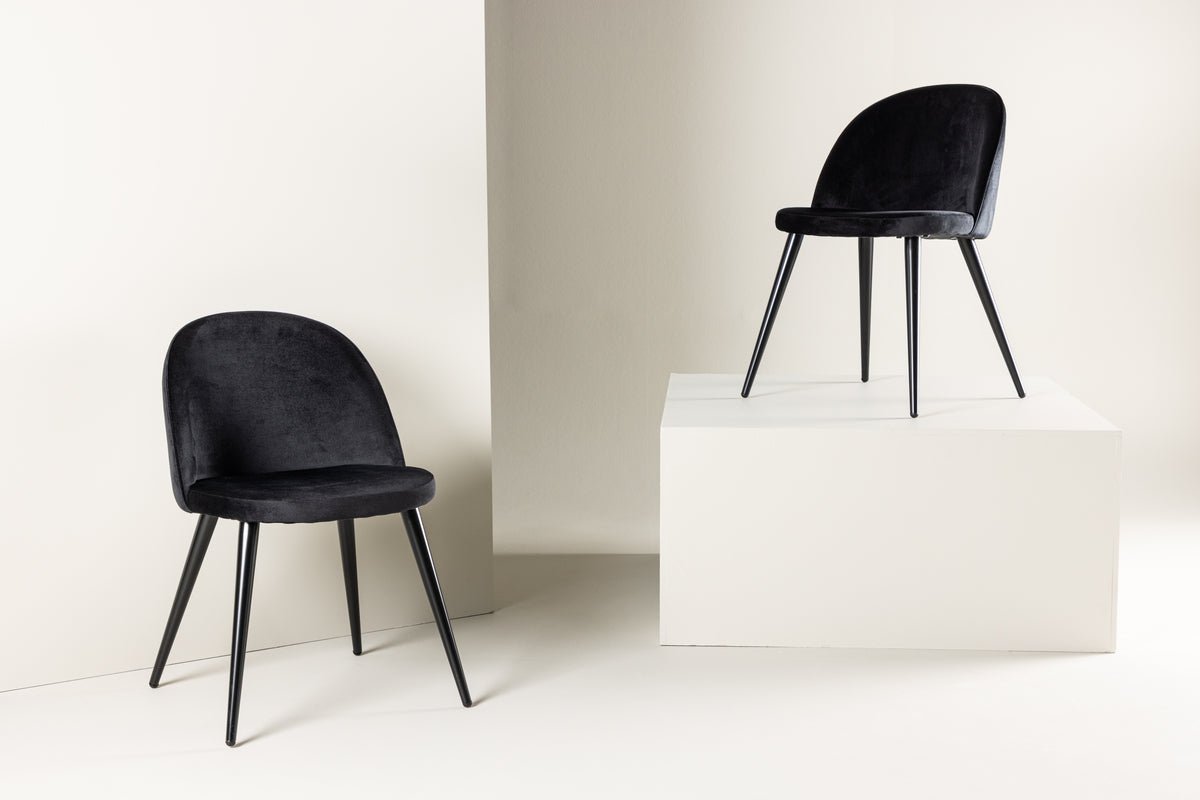 Ensemble de 2 - Chaise Brothers en Noir ou Vert