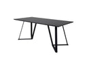 Eettafel Waka - de decoratieve metalen poten zetten een stijlvolle accent