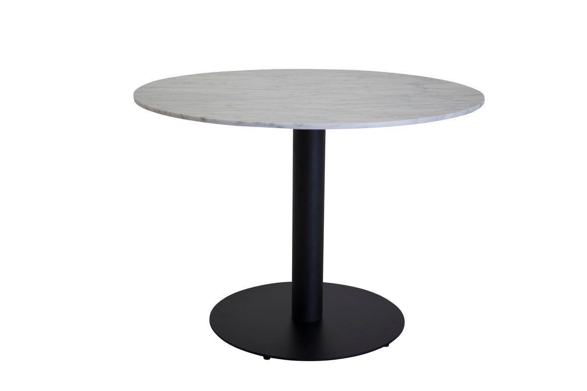 Eettafel Alon - elegante combinatie van marmer en staal