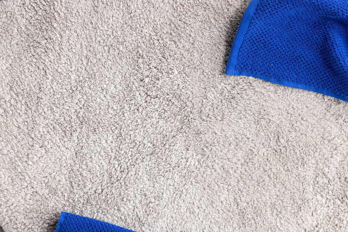 Badmat Penida - in ronde vorm van zachte katoen