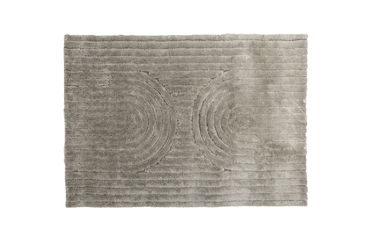 Vloerkleed Elano – voor woonkamer en slaapkamer van polyester & katoen