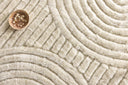 Teppich Paco – mit gerippter Struktur aus Polyester & Baumwolle