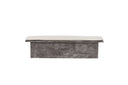 Banc "Stan" – en aspect pierre grise