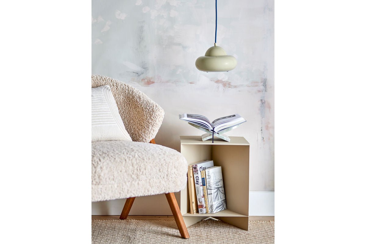 Pendelleuchte Shania – Grün lackiertes Metall mit Kontrast