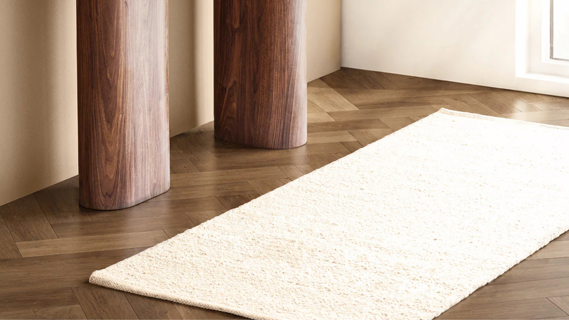 Tapis Nuri - fabriqué à partir d’un mélange de matériaux de haute qualité