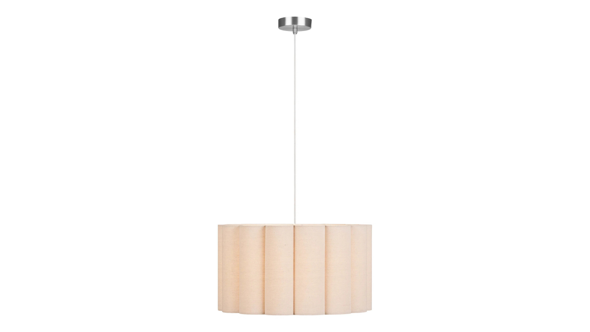 Hanglamp Nord - van staal en linnen