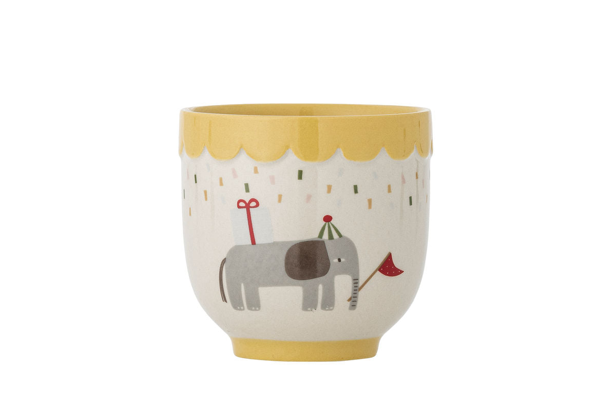 Tasse Suma – Geel, van steengoed