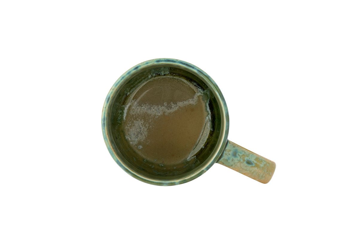 Beker „Elvian“ – Groen steengoed