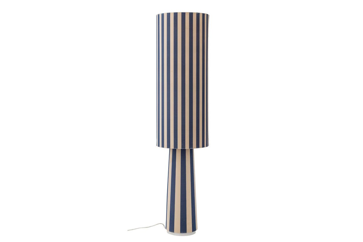 Staande lamp Feli – Velours kap in Blauw