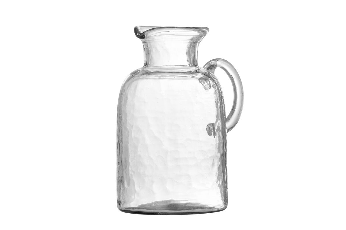 Carafe Avelin – verre recyclé soufflé à la bouche