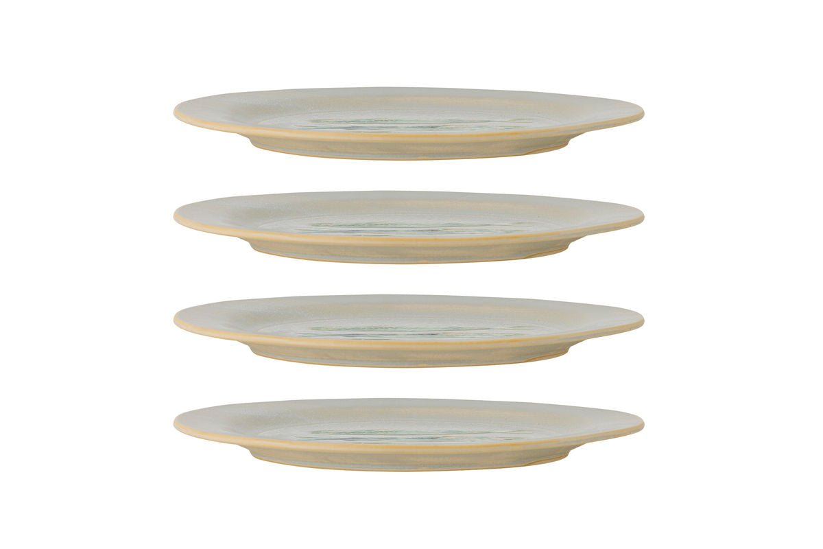 Teller Havik - en faïence - motif poisson lot de 4