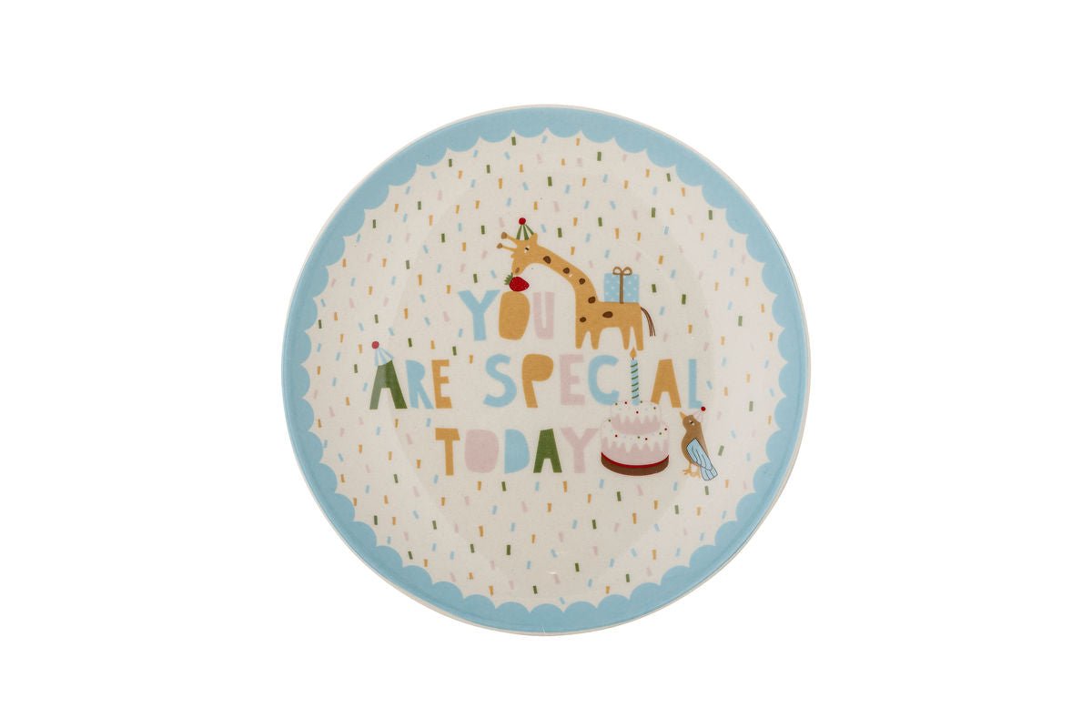 Teller Eirvik – Blauw, vervaardigd uit steengoed