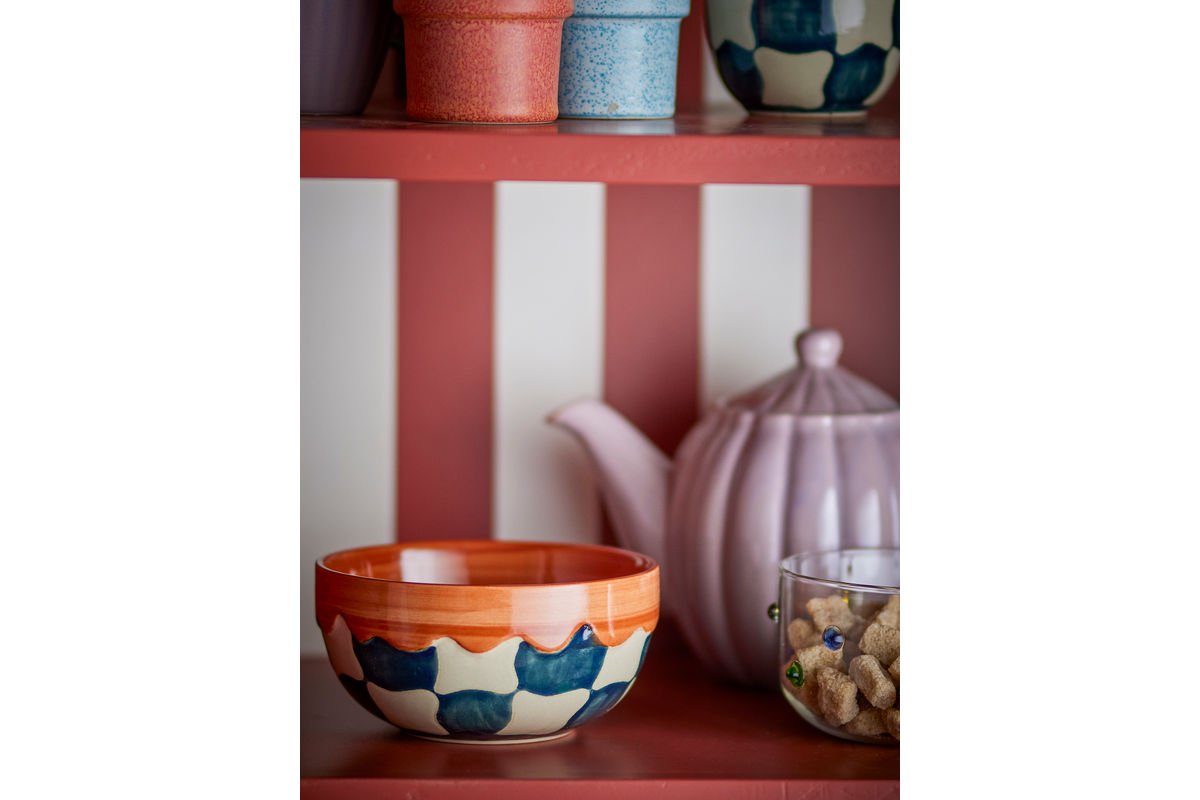 Schaalset „Tavira“ – Gekleurd aardewerk (4-delig)