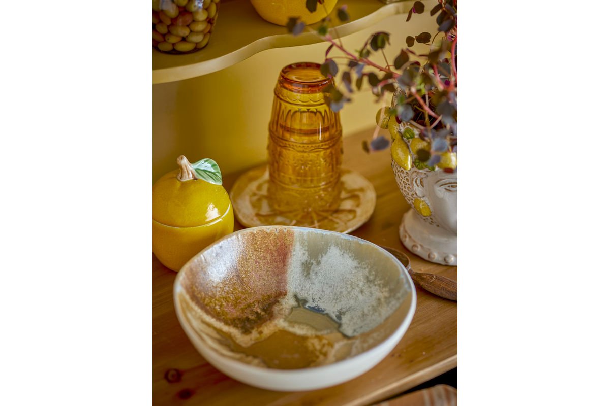 Ensemble de coupelles « Limone » – Grès jaune (4 pièces)