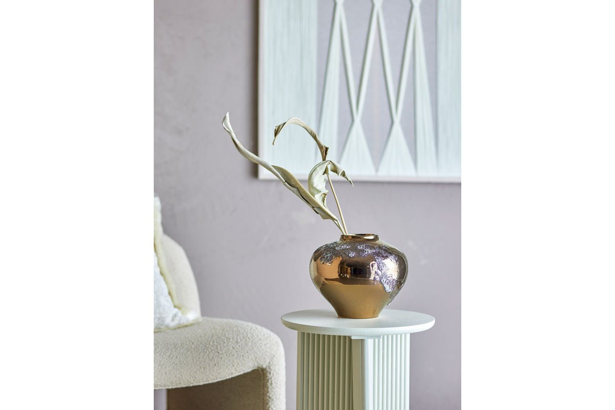 Vase « Golden Scar » – en grès