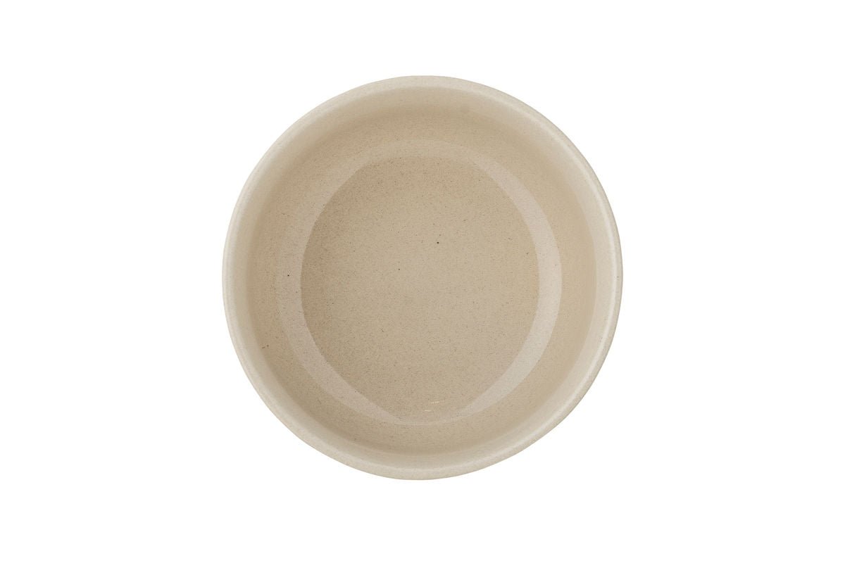 Bol Zephyr – Naturel, en grès fabriqué