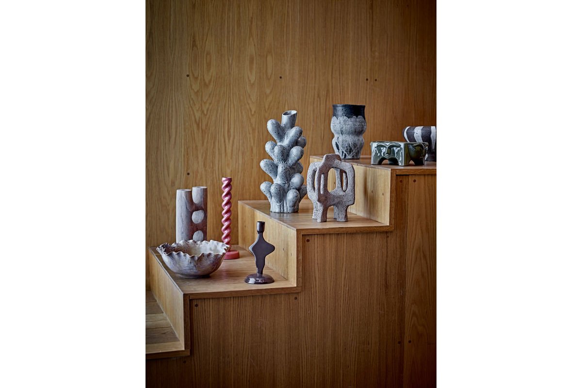 Vaas "Corale Cliff" - grijs