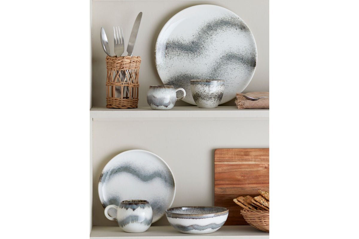 Bol Ceréa – fabriqué en grès - glaçure réactive