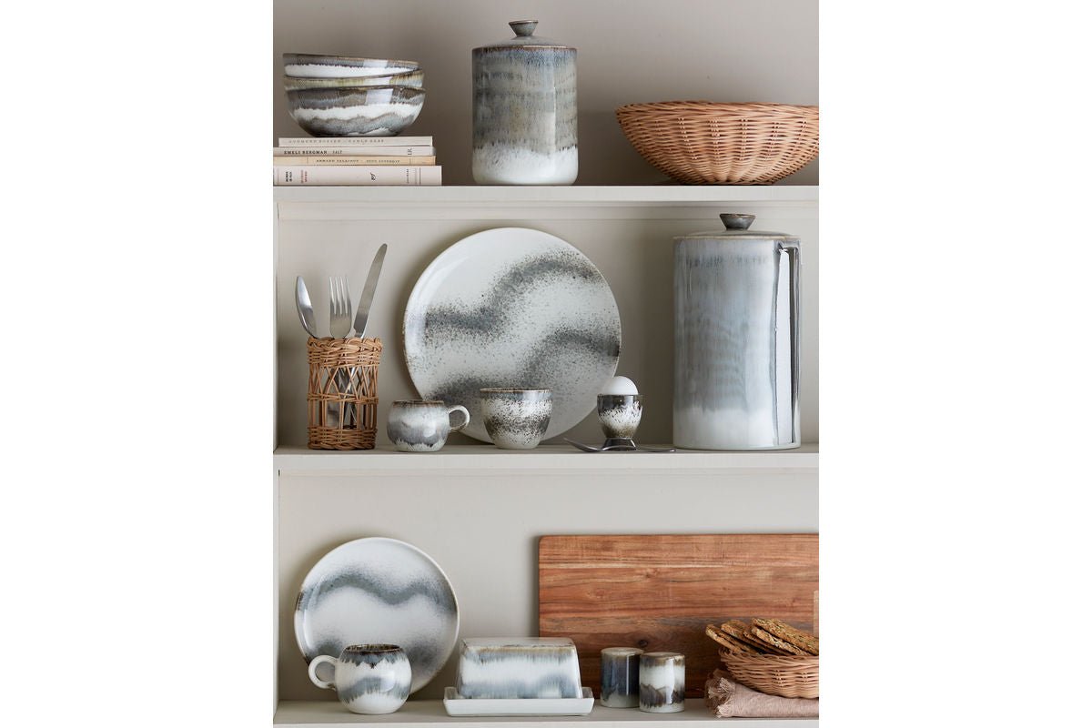 Assiette Belva – fabriquée en grès