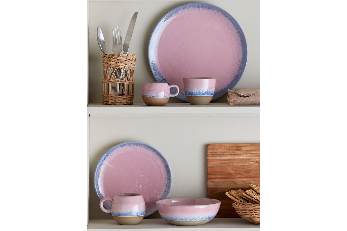 Assiette Belva – fabriquée en grès