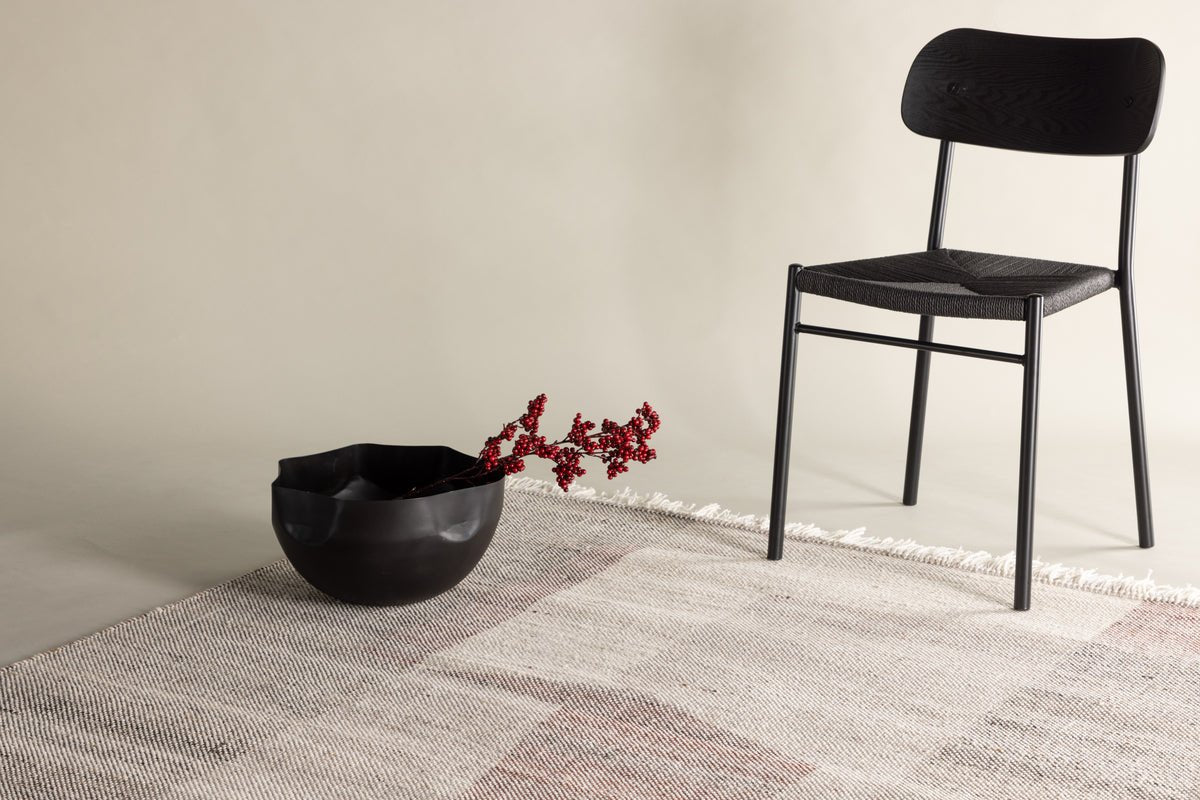 Tapis Nerio – avec franges en laine et polyester