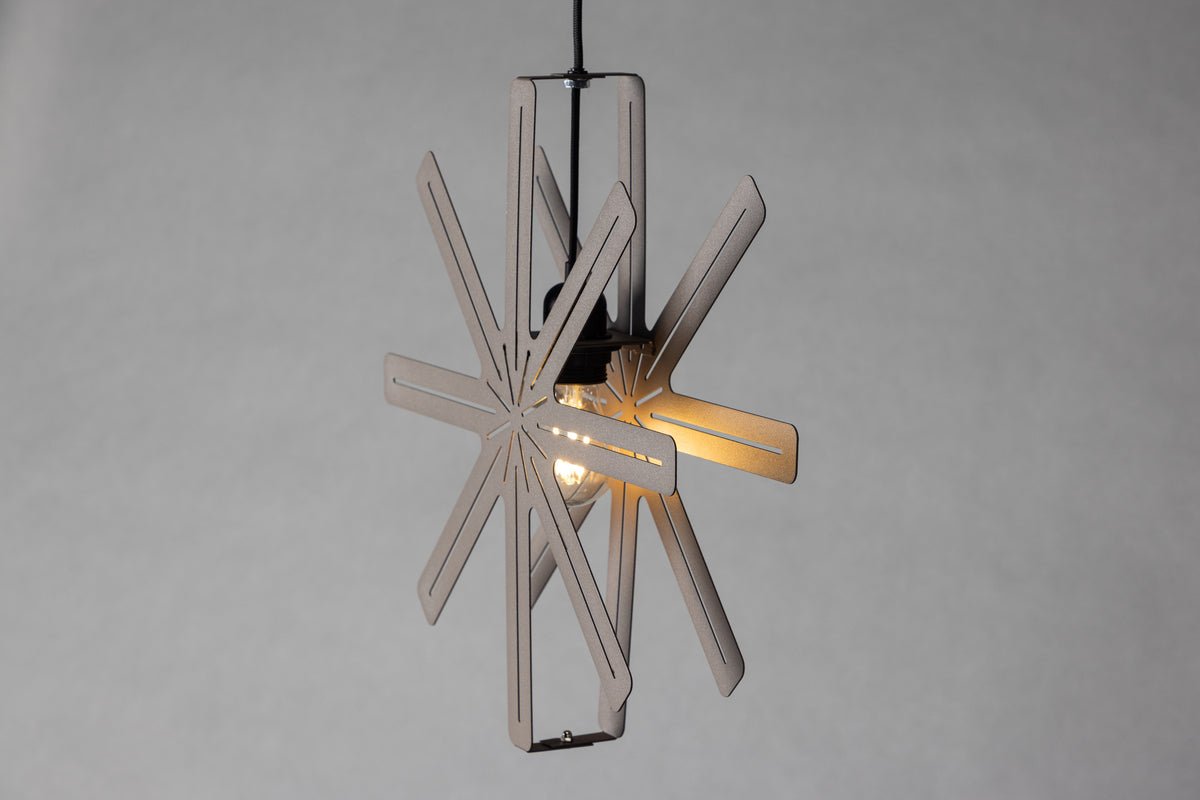 Kerstachtige plafondlamp Liv - in 3 verschillende maten