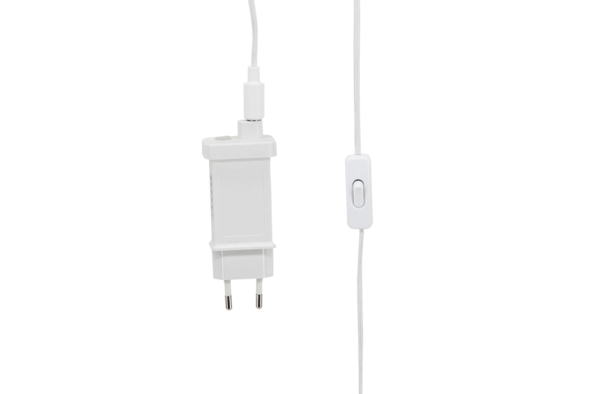 Kerstverlichting Luma - Ronde boog Beige of Zwart