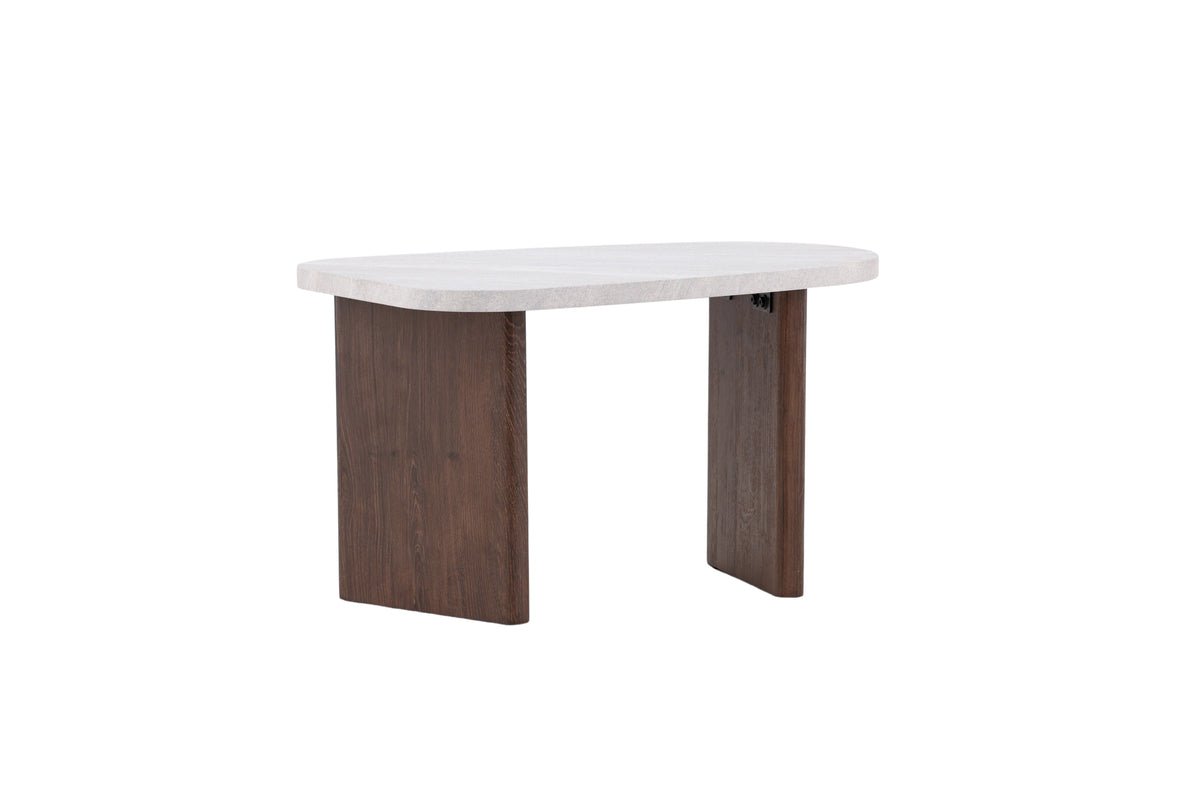 Table d'appoint Penni – en Noir ou Blanc/Marron