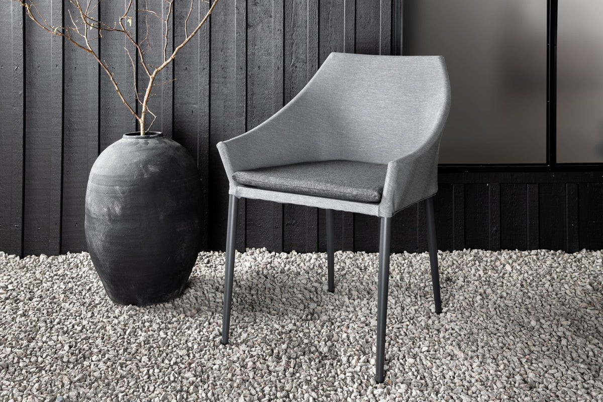 2-delige set - Tuinstoel Sophia van aluminium/polyester