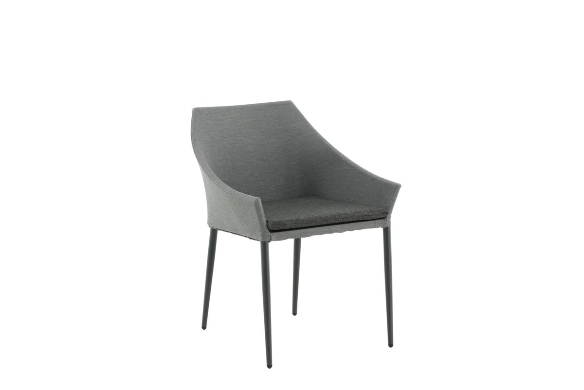 2-delige set - Tuinstoel Sophia van aluminium/polyester