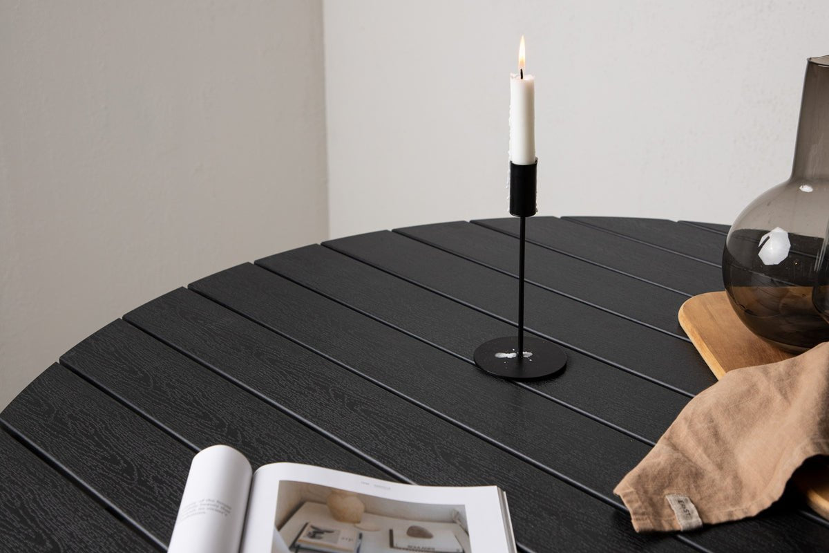 Table de jardin Aviani - ronde, accueillante et élégante