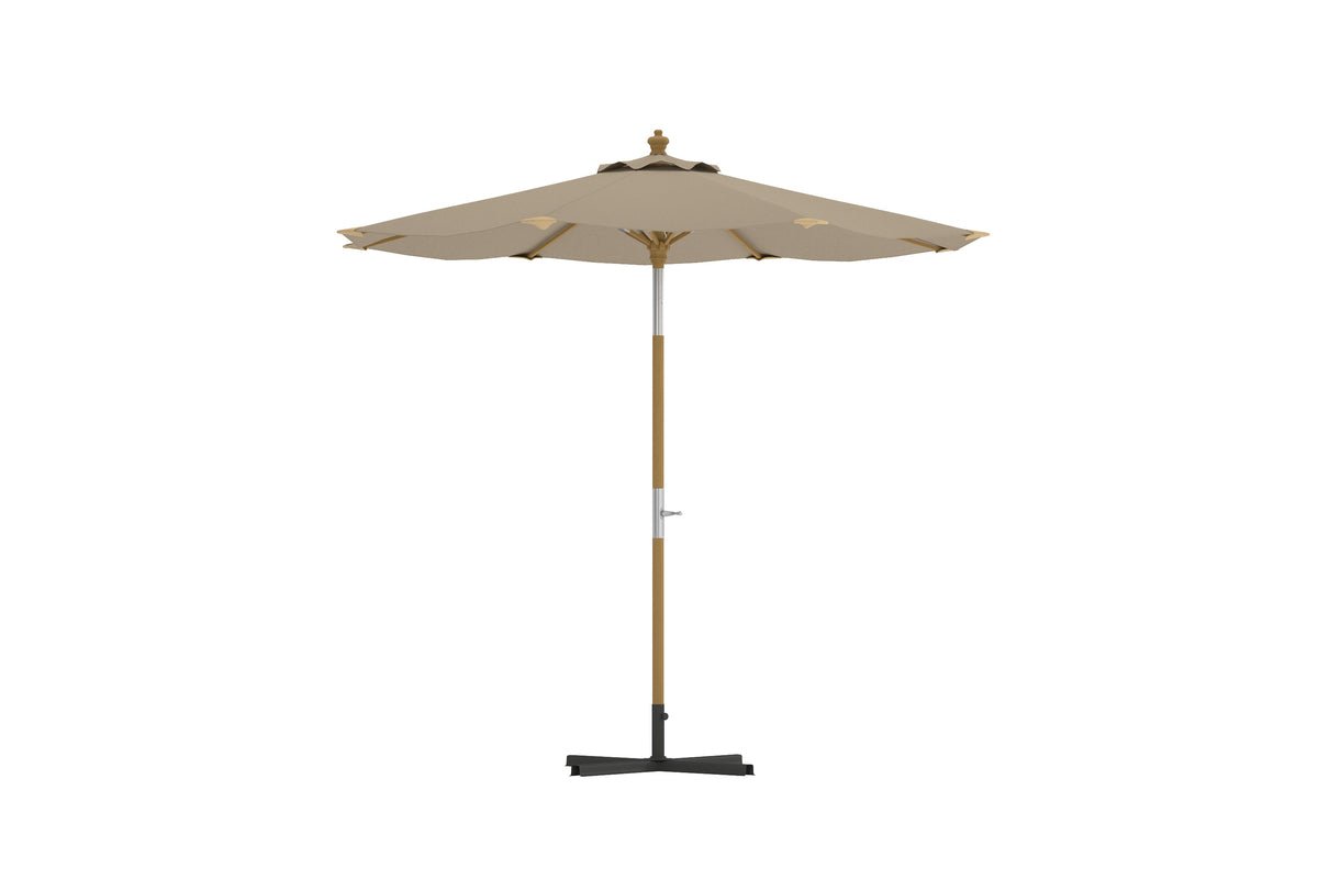Parasol Solara – Ø270 cm en couleur Beige