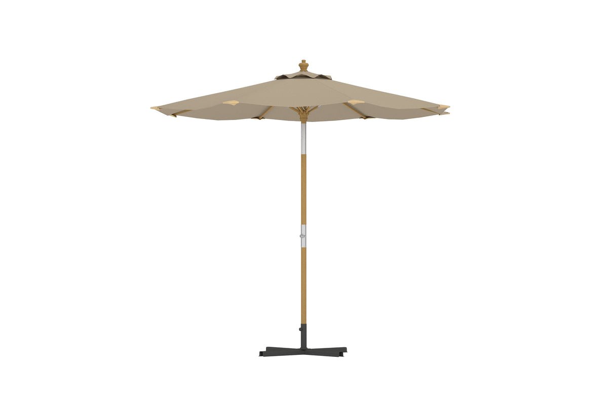 Parasol Solara – Ø270 cm en couleur Beige