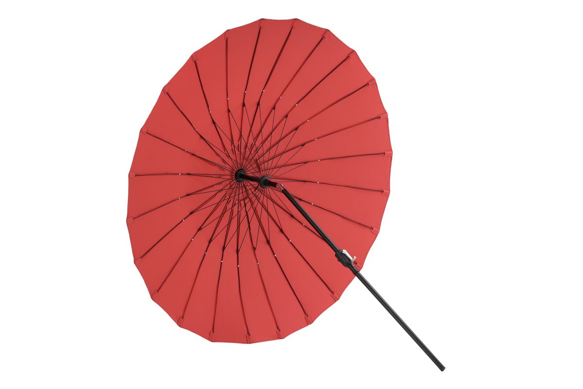 Parasol Rivierra – Ø270 cm en couleur Rouge