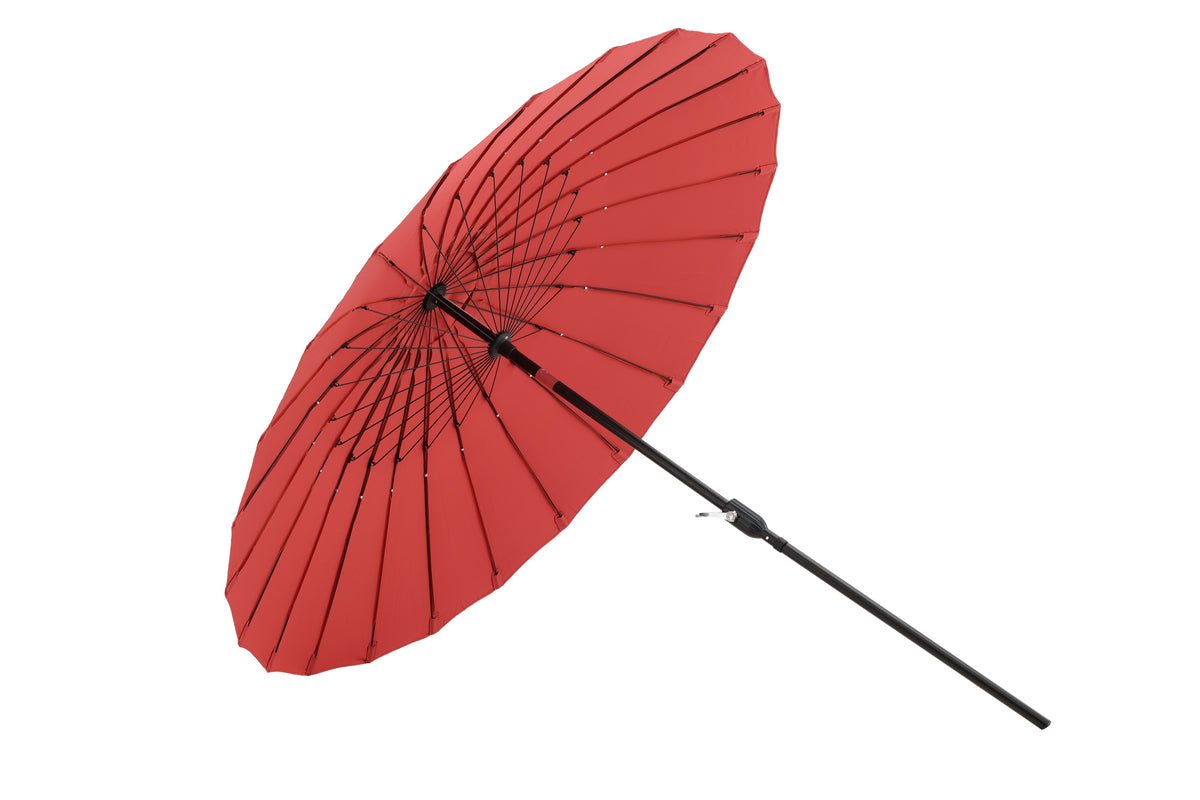 Parasol Rivierra – Ø270 cm en couleur Rouge
