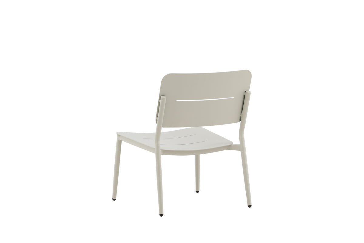 Set de 2 - Chaise de jardin Mara en Métal/Polyester