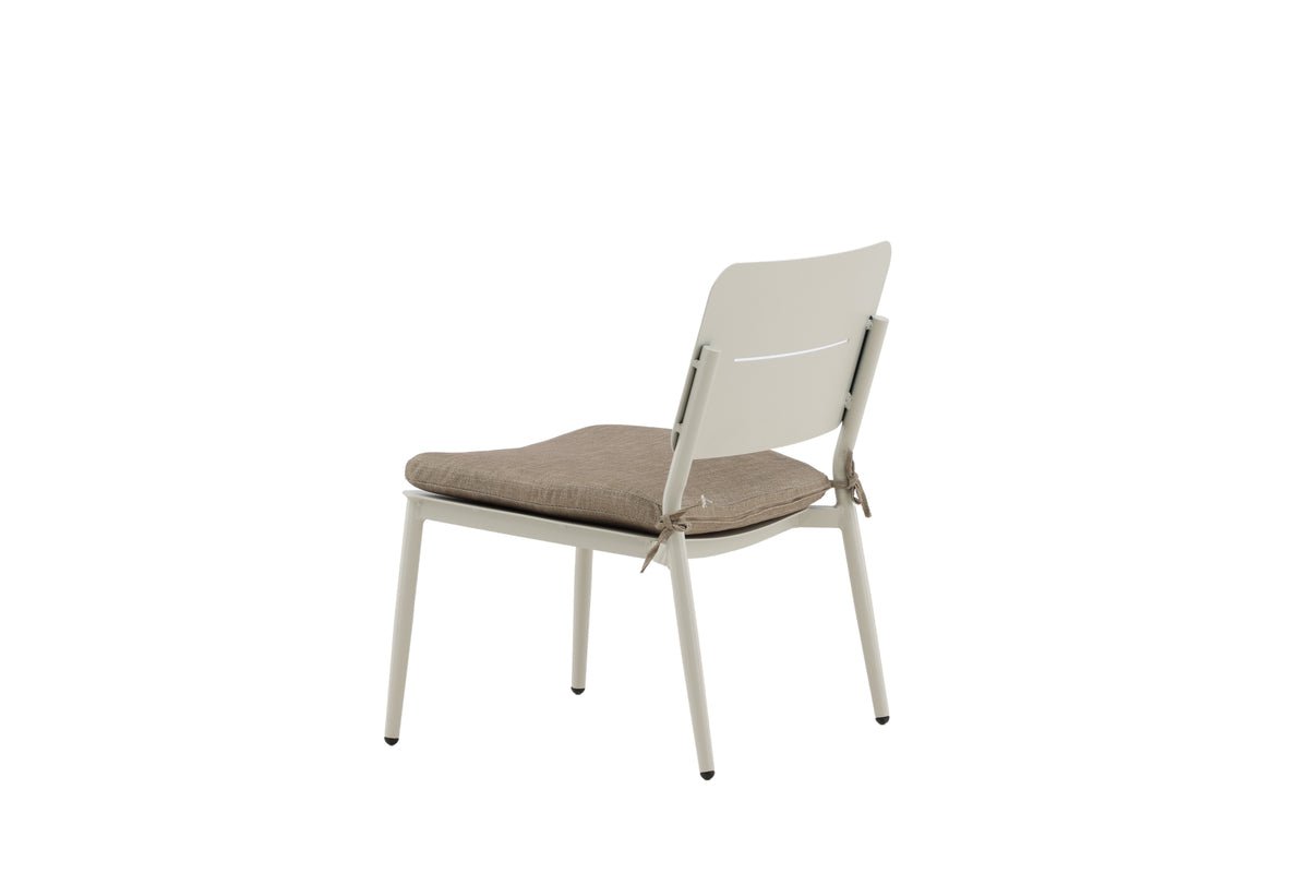 Set de 2 - Chaise de jardin Mara en Métal/Polyester