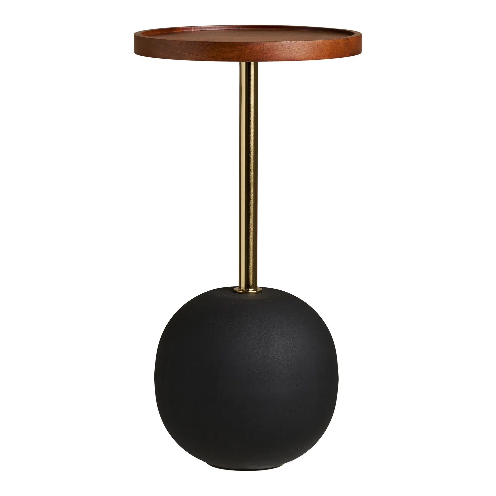 Beistelltisch Selviona – Aus Stahl mit Mangoholz