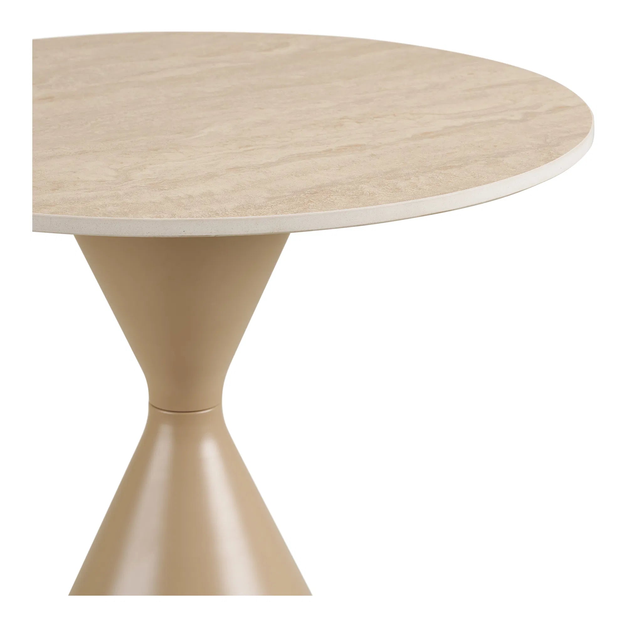 Table d'appoint Orlivia – en céramique et acier