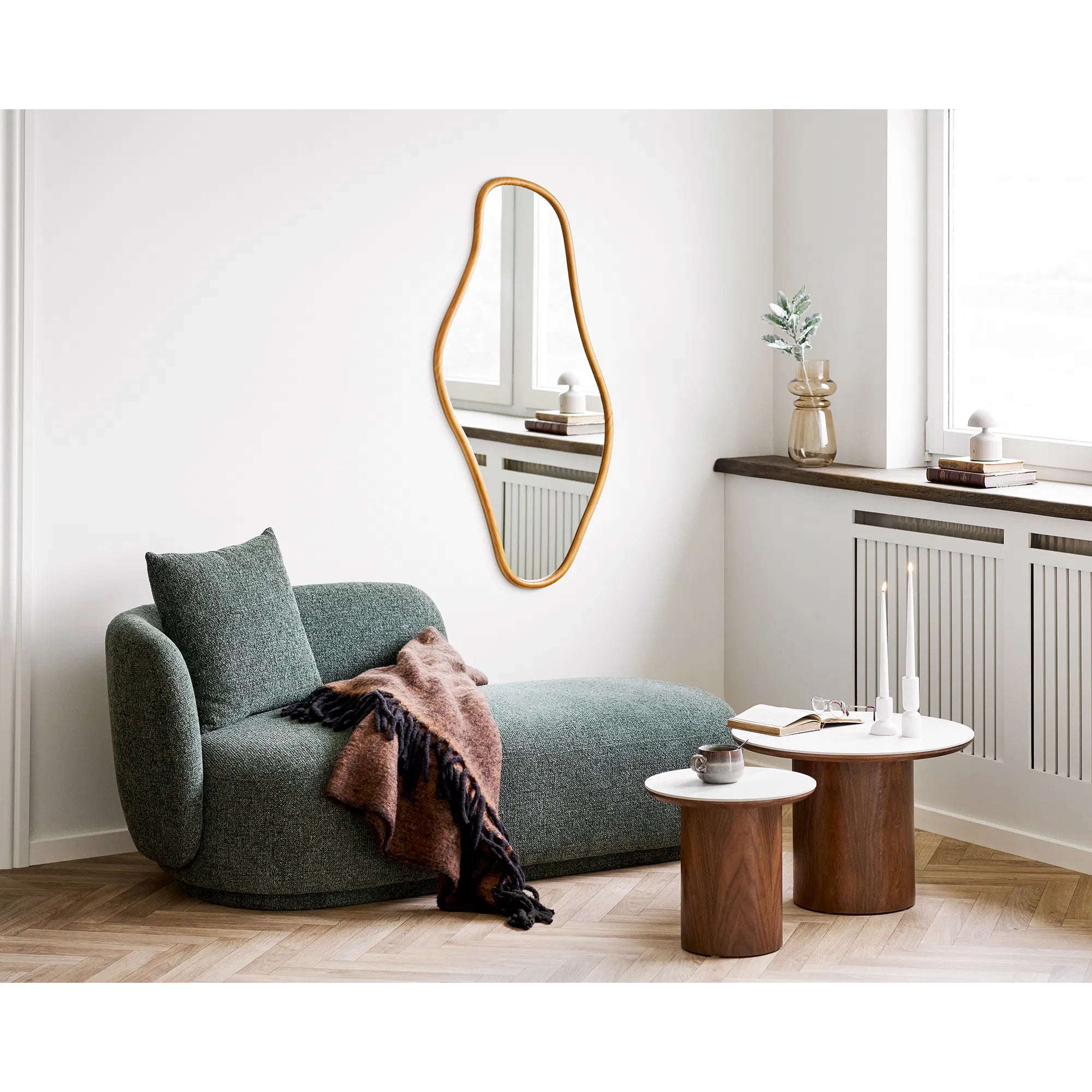 Table d'appoint Valnora – avec plateau en céramique