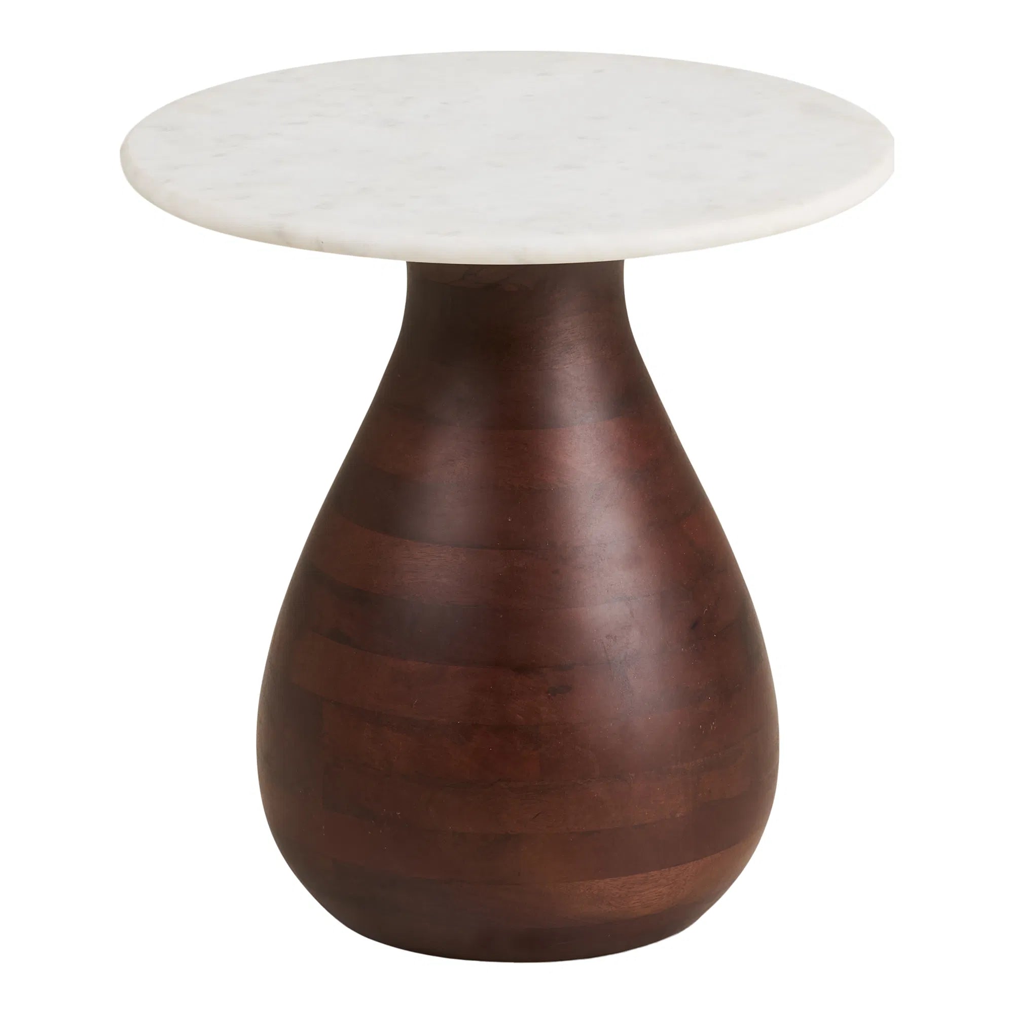 Table d'appoint Liorven – en bois de manguier