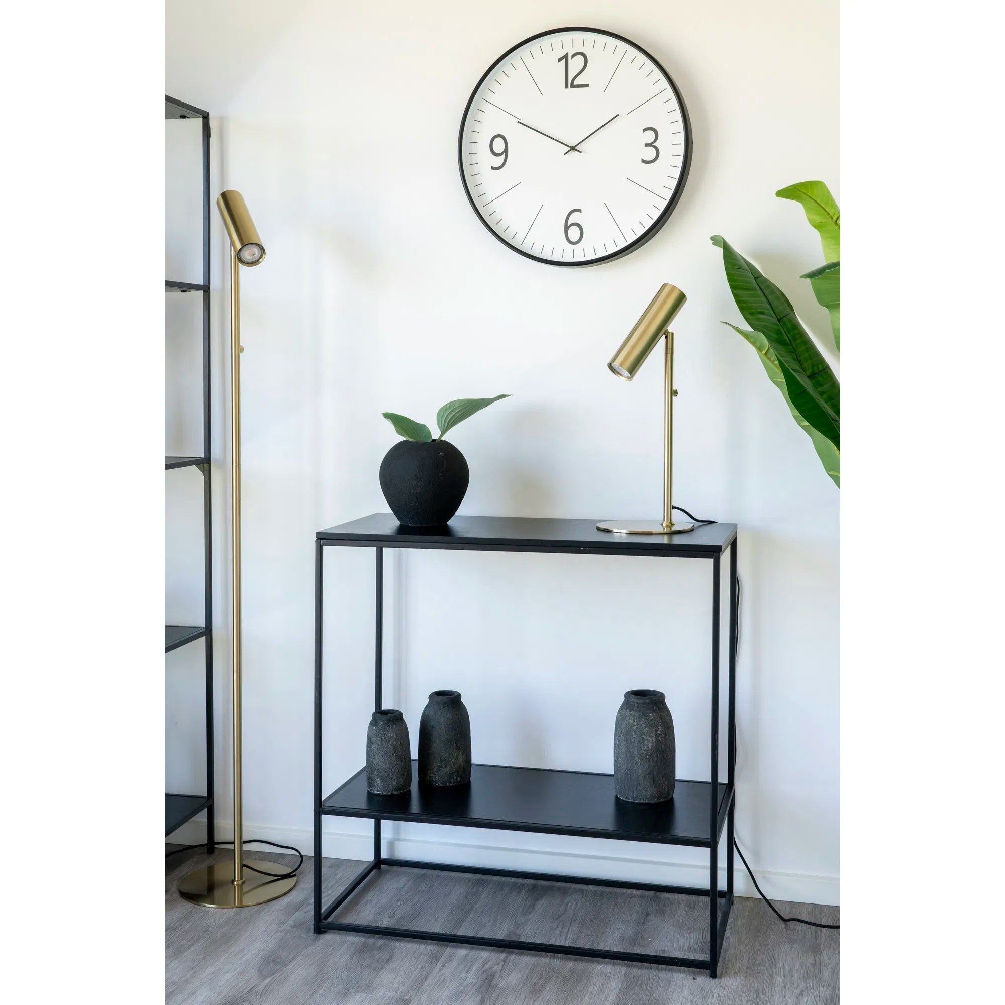 Commode design Quarto avec structure métallique