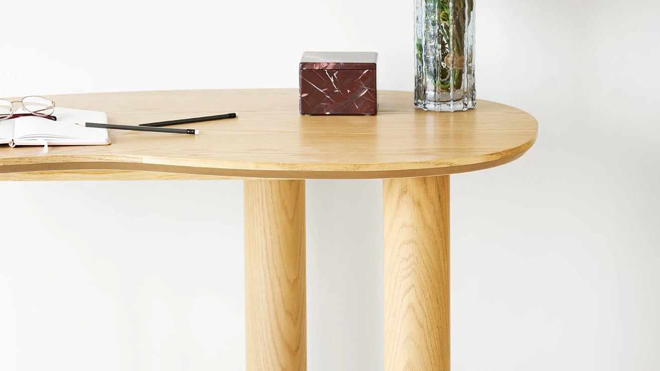 Schrijftafel Livorno - in eikenfineer