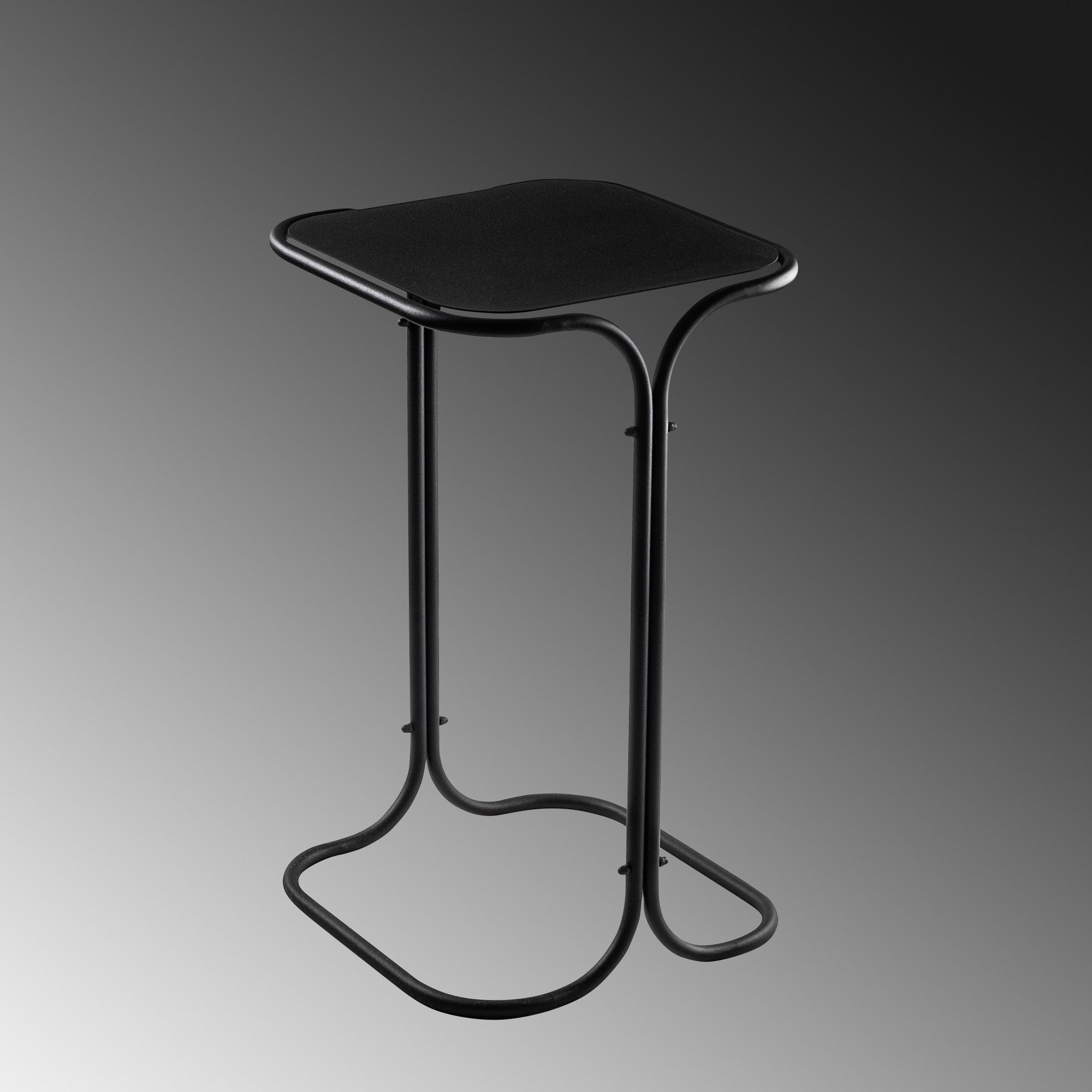 Table basse Orento – Avec structure en métal noir