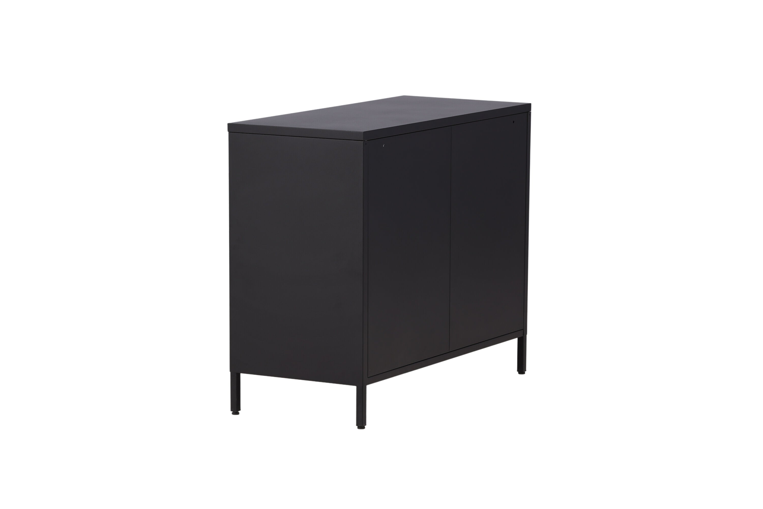 Commode Berit – Design industriel en Noir